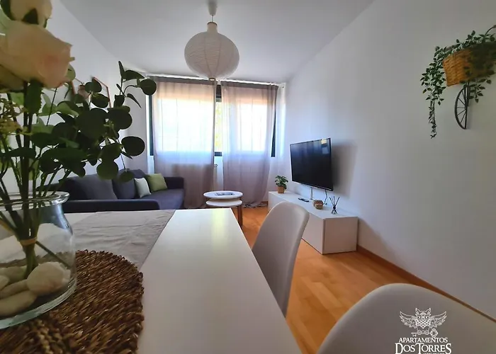 Apartamento Dos Torres Comarcas - Amplia Terraza Y Estacionamiento Gratuito