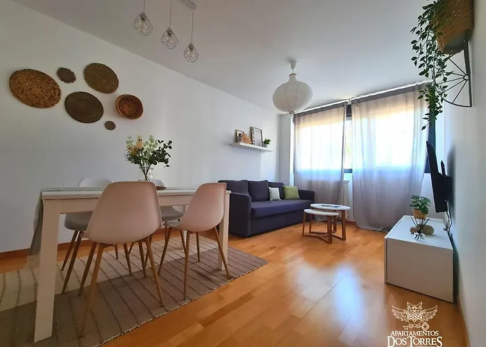 Dos Torres Comarcas - Amplia Terraza Y Estacionamiento Gratuito Apartamento
