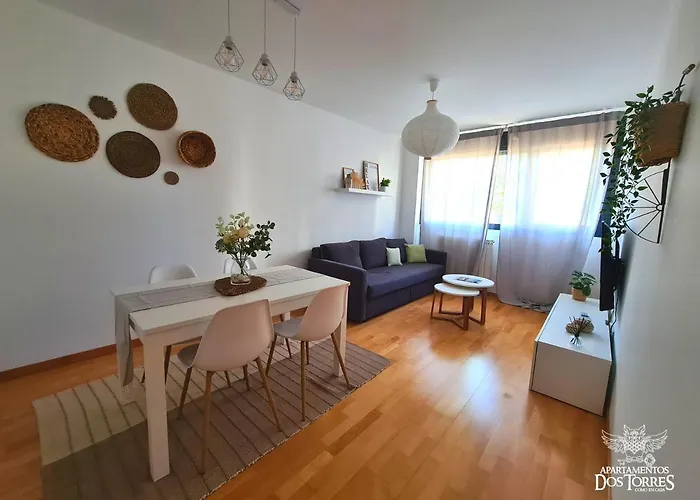 Apartamento Dos Torres Comarcas - Amplia Terraza Y Estacionamiento Gratuito *