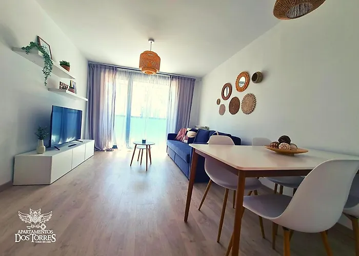 Apartamento Dos Torres Comarcas - Amplia Terraza Y Estacionamiento Gratuito