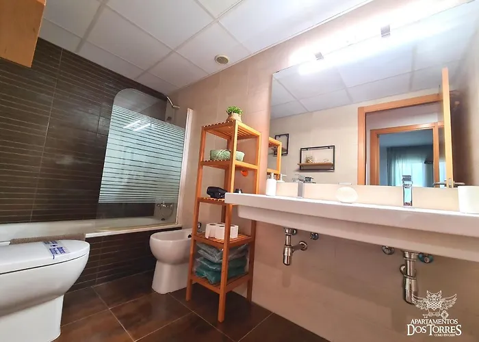 Apartamento Dos Torres Comarcas - Amplia Terraza Y Estacionamiento Gratuito *