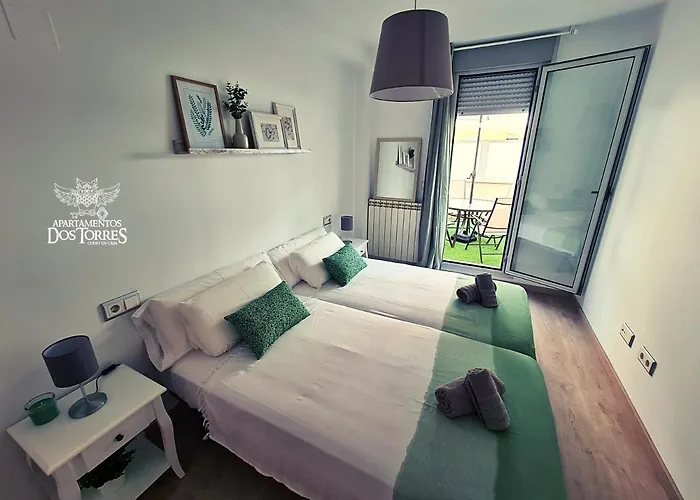 Dos Torres Comarcas - Amplia Terraza Y Estacionamiento Gratuito Apartamento