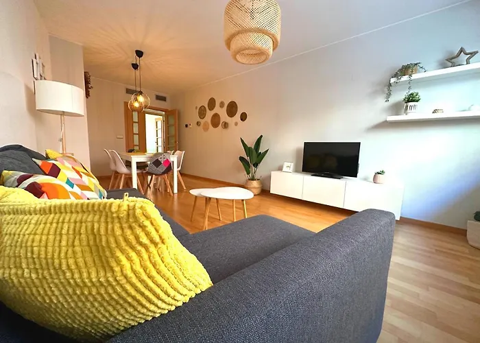 Apartamento Dos Torres Comarcas - Amplia Terraza Y Estacionamiento Gratuito *